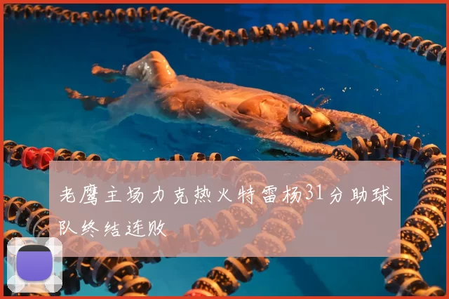 老鹰主场力克热火特雷杨31分助球队终结连败